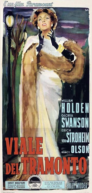 the movie poster: Sunset Boulevard (1950) ver11