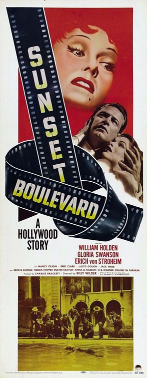 the movie poster: Sunset Boulevard (1950) ver2