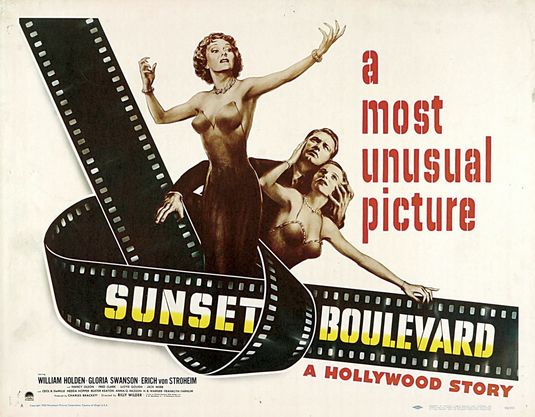 the movie poster: Sunset Boulevard (1950) ver3