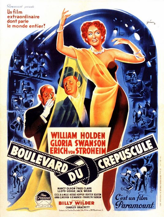 the movie poster: Sunset Boulevard (1950) ver4