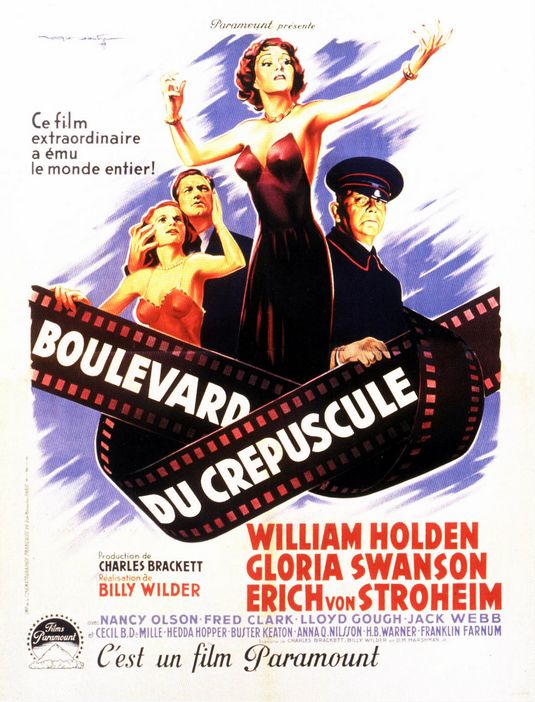 the movie poster: Sunset Boulevard (1950) ver5