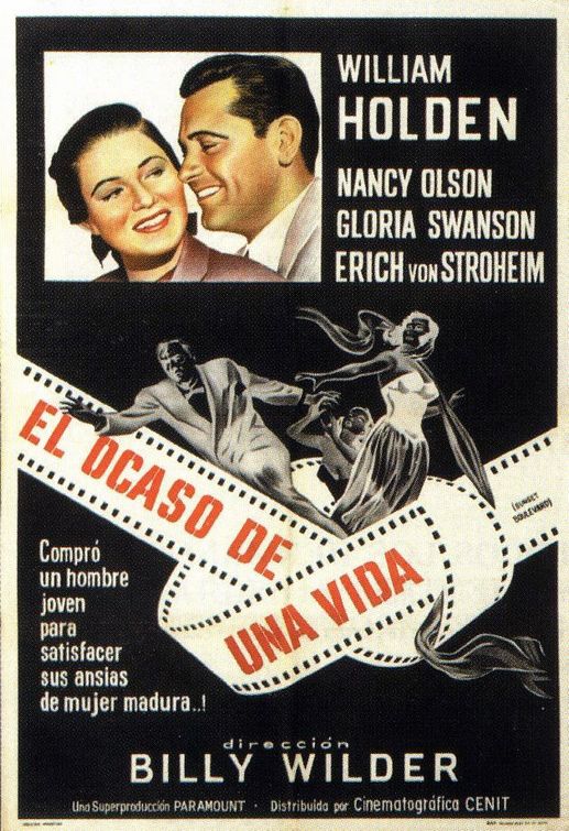 the movie poster: Sunset Boulevard (1950) ver8