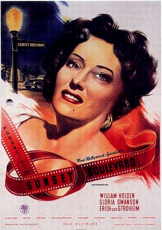 the movie poster: Sunset Boulevard (1950) ver9