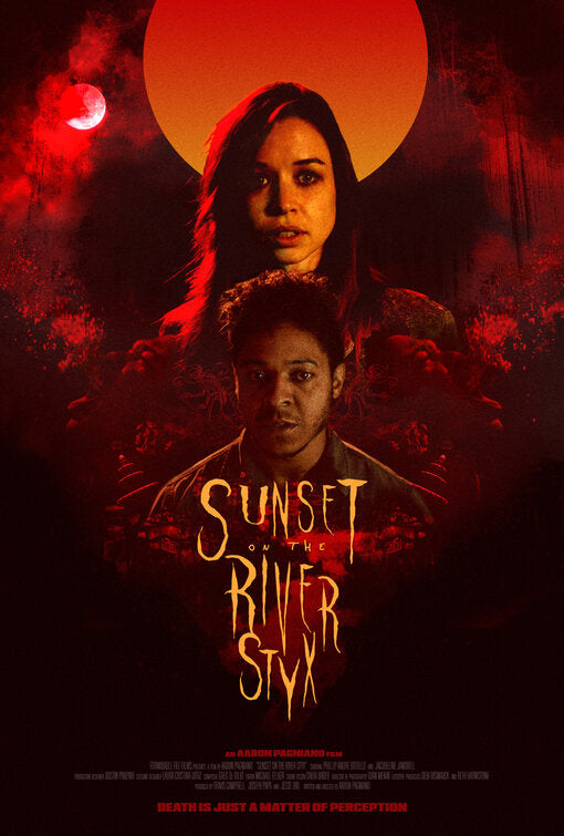1000 piece jigsaw puzzle for the movie poster: Sunset on the River Styx (2020)