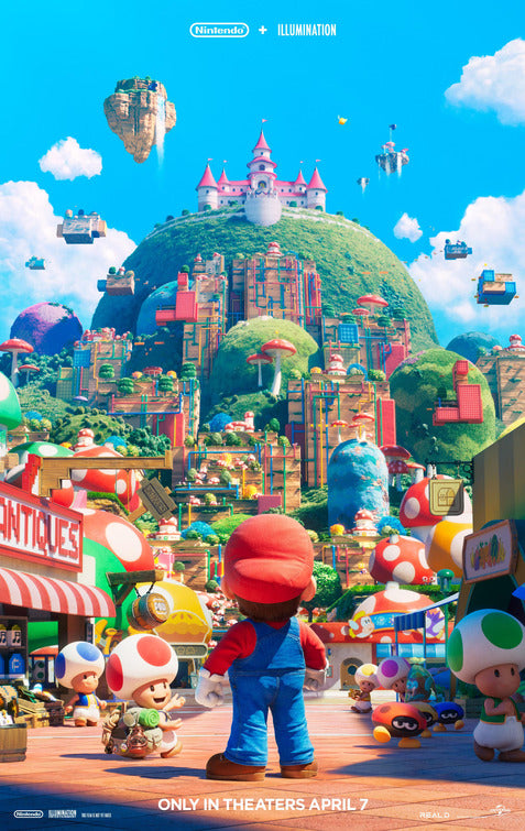 1000 piece jigsaw puzzle for the movie poster: The Super Mario Bros. Movie (2023) ver2