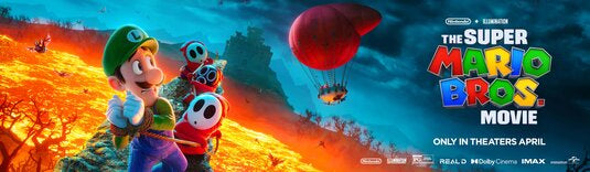 1000 piece jigsaw puzzle for the movie poster: The Super Mario Bros. Movie (2023) ver20