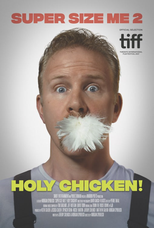 1000 piece jigsaw puzzle for the movie poster: Super Size Me 2: Holy Chicken! (2019)