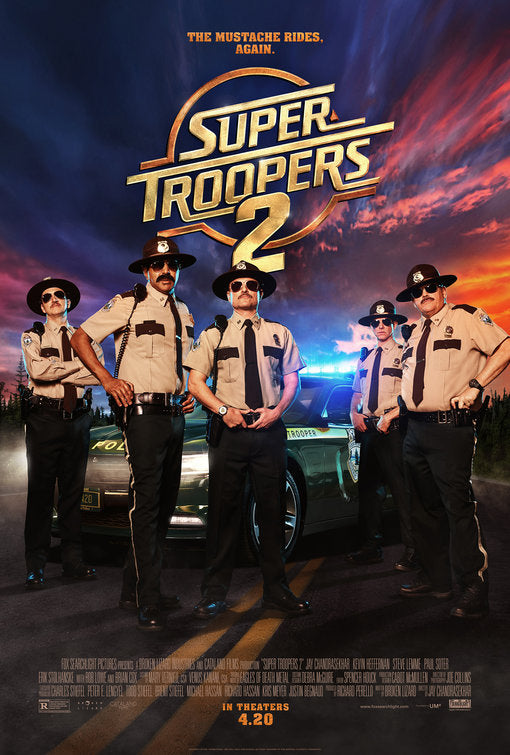 1000 piece jigsaw puzzle for the movie poster: Super Troopers 2 (2018) ver3