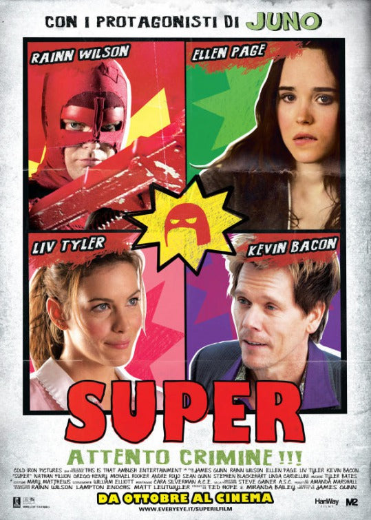 1000 piece jigsaw puzzle for the movie poster: Super (2011) ver10