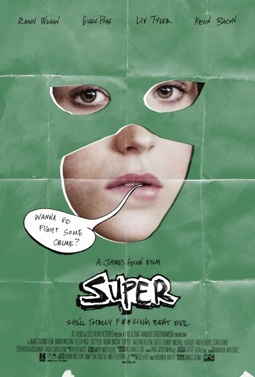 1000 piece jigsaw puzzle for the movie poster: Super (2011) ver2
