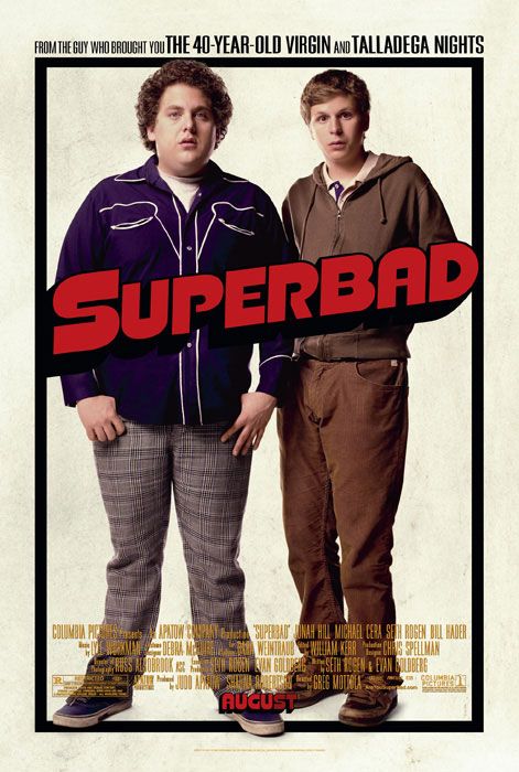 the movie poster: Superbad (2007)
