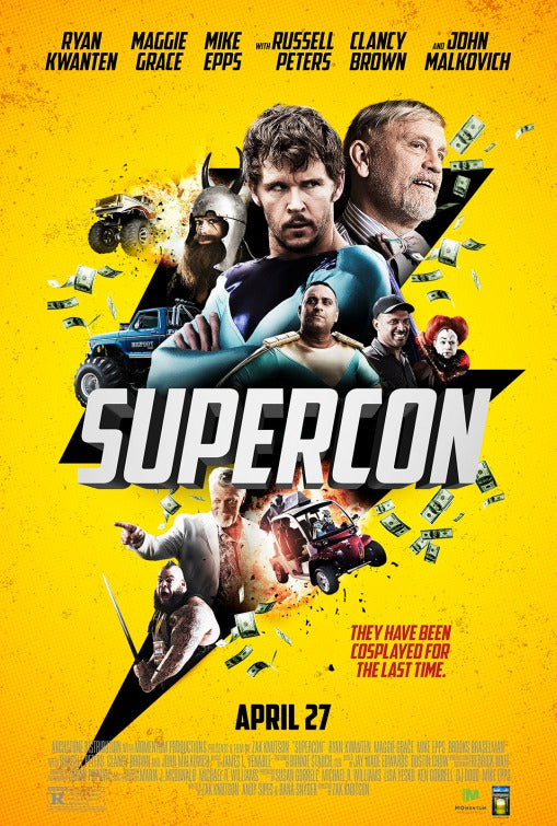 1000 piece jigsaw puzzle for the movie poster: Supercon (2018)