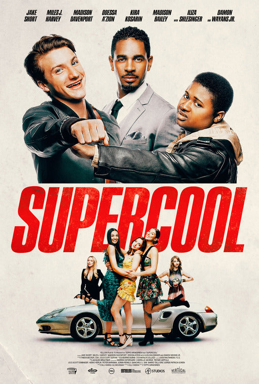 1000 piece jigsaw puzzle for the movie poster: Supercool (2021) ver2
