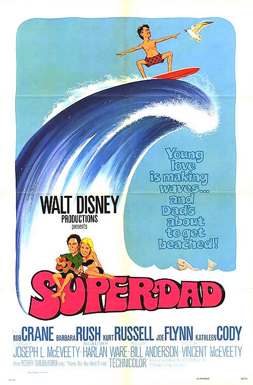 the movie poster: Superdad (1973)