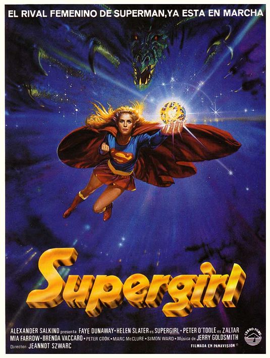 the movie poster: Supergirl (1984) ver2
