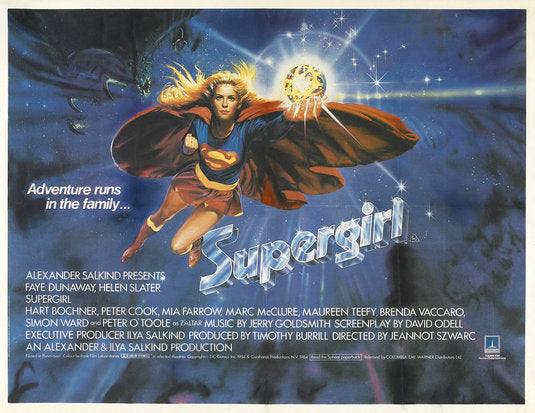 1000 piece jigsaw puzzle for the movie poster: Supergirl (1984) ver7