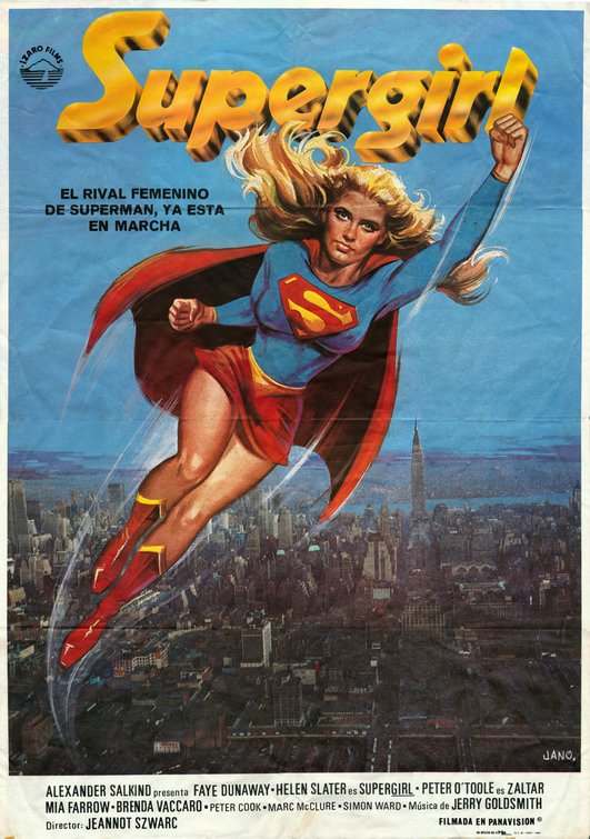 1000 piece jigsaw puzzle for the movie poster: Supergirl (1984) ver8