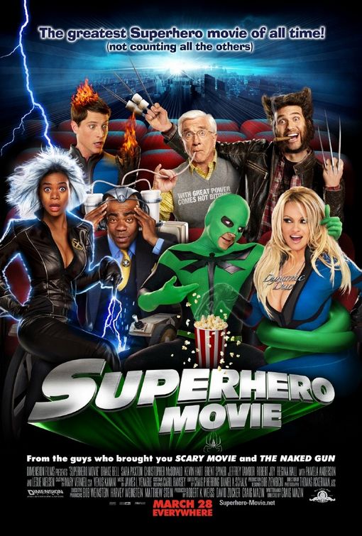 the movie poster: Superhero Movie (2008)
