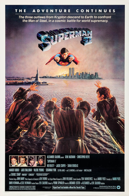 1000 piece jigsaw puzzle for the movie poster: Superman II (1981) ver1