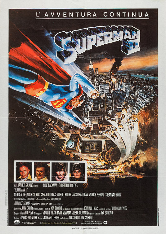 1000 piece jigsaw puzzle for the movie poster: Superman II (1981) ver2
