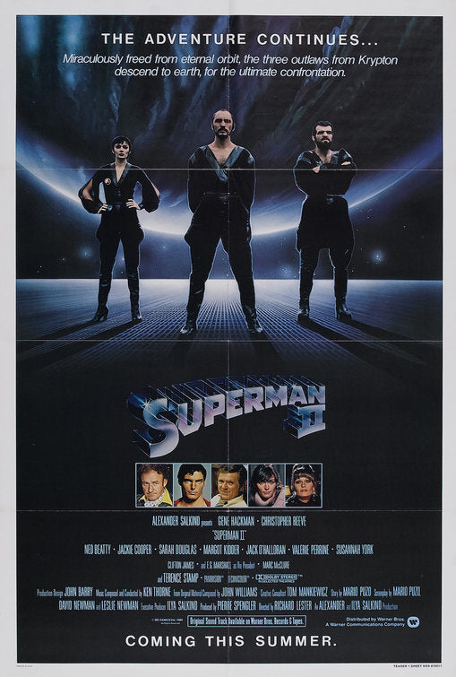 1000 piece jigsaw puzzle for the movie poster: Superman II (1981) ver3