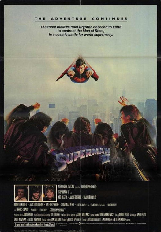 1000 piece jigsaw puzzle for the movie poster: Superman II (1981) ver5