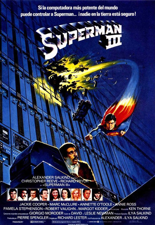 1000 piece jigsaw puzzle for the movie poster: Superman III (1983) ver3