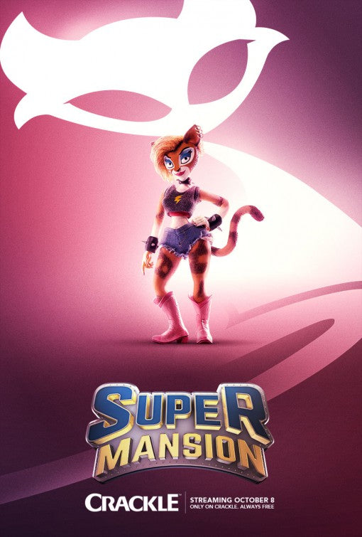 1000 piece jigsaw puzzle for tv poster: Supermansion, ver5