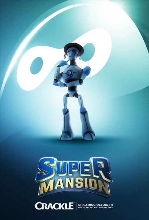1000 piece jigsaw puzzle for tv poster: Supermansion, ver6