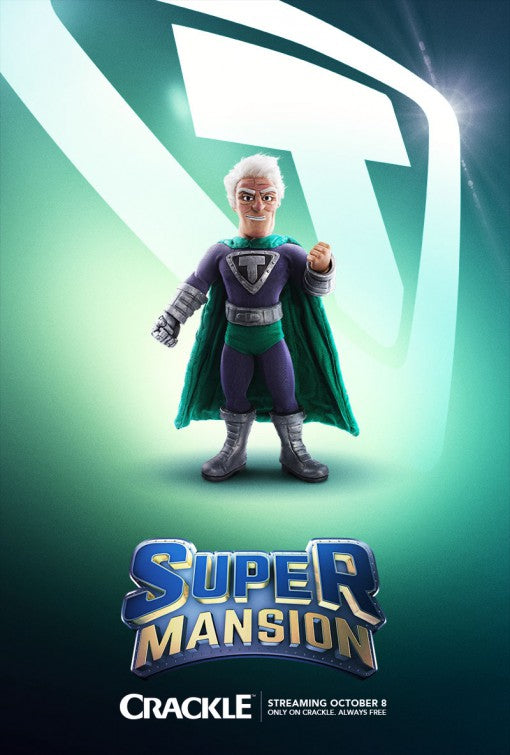 1000 piece jigsaw puzzle for tv poster: Supermansion, ver7