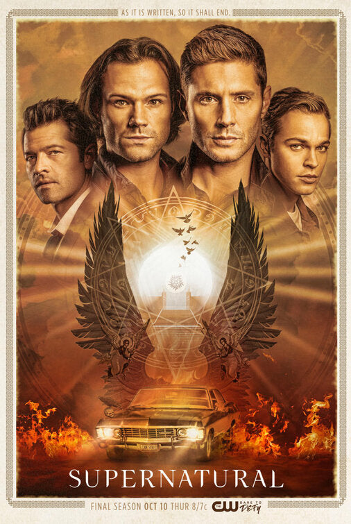 1000 piece jigsaw puzzle for tv poster: Supernatural, ver17