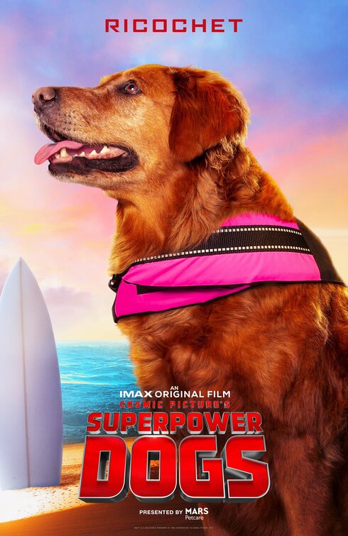 1000 piece jigsaw puzzle for the movie poster: Superpower Dogs (2019) ver6