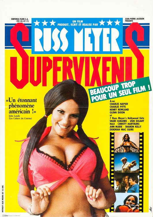 1000 piece jigsaw puzzle for the movie poster: Supervixens (1975) ver2