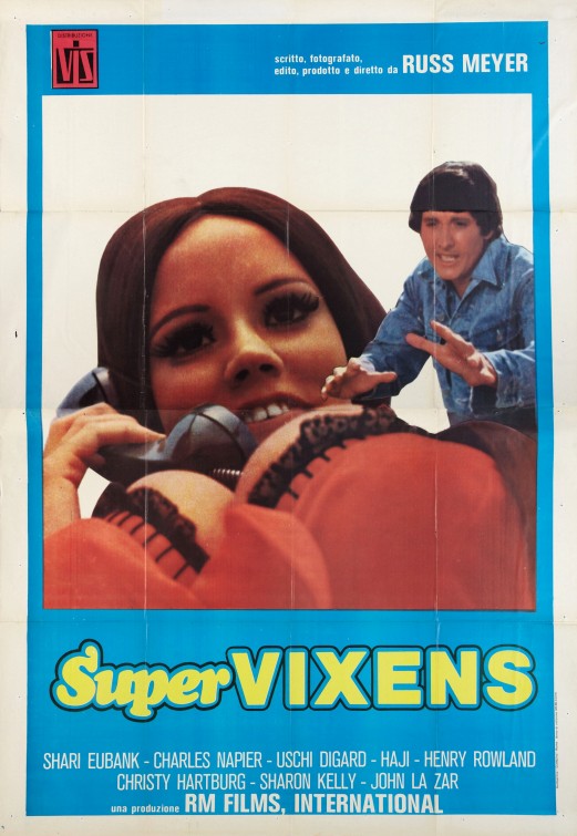 1000 piece jigsaw puzzle for the movie poster: Supervixens (1975) ver6