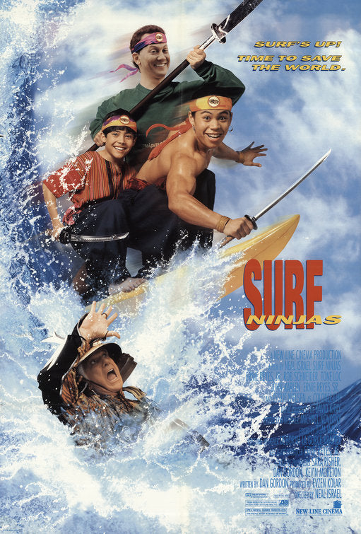 the movie poster: Surf Ninjas (1993)