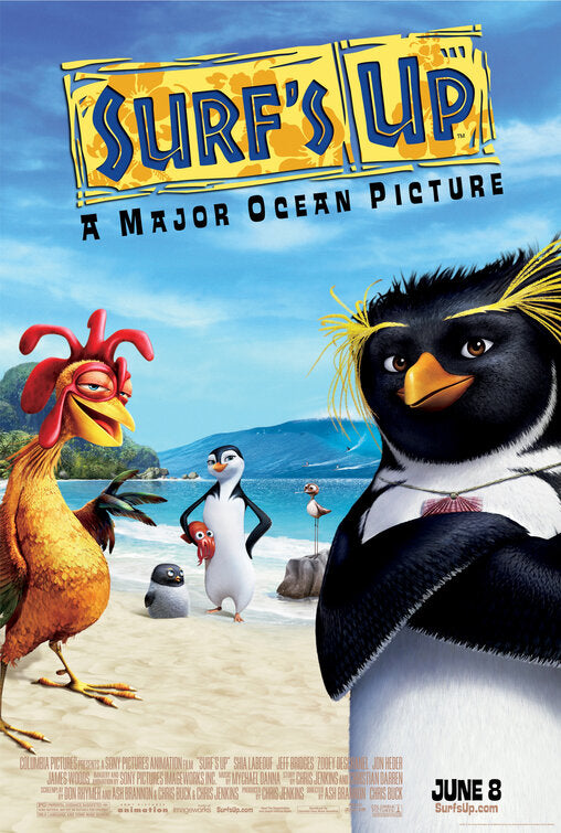 the movie poster: Surf's Up (2007) ver6