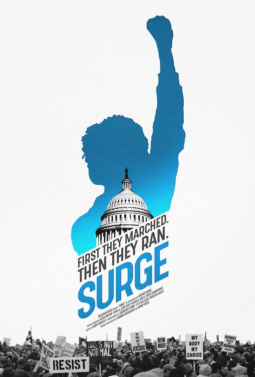 1000 piece jigsaw puzzle for the movie poster: Surge (2020)