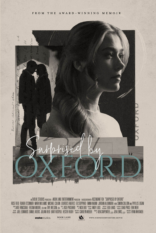 1000 piece jigsaw puzzle for the movie poster: Surprised by Oxford (2023)
