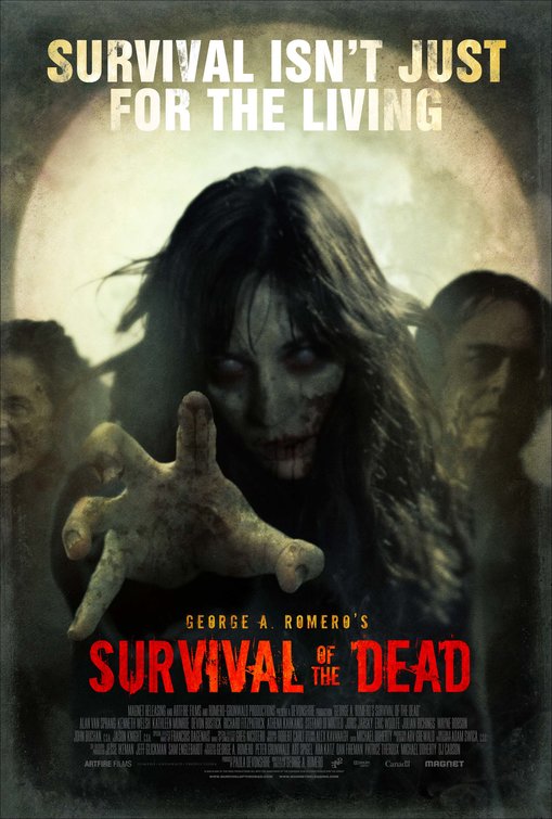 1000 piece jigsaw puzzle for the movie poster: Survival of the Dead (2010)