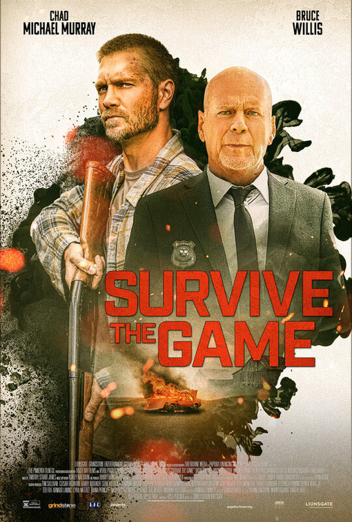 1000 piece jigsaw puzzle for the movie poster: Survive the Game (2021)