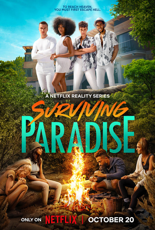 1000 piece jigsaw puzzle for tv poster: Surviving Paradise