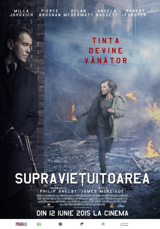 1000 piece jigsaw puzzle for the movie poster: Survivor (2015) ver5