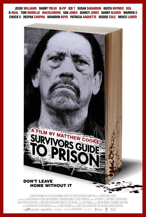 1000 piece jigsaw puzzle for the movie poster: Survivors Guide to Prison (2018)