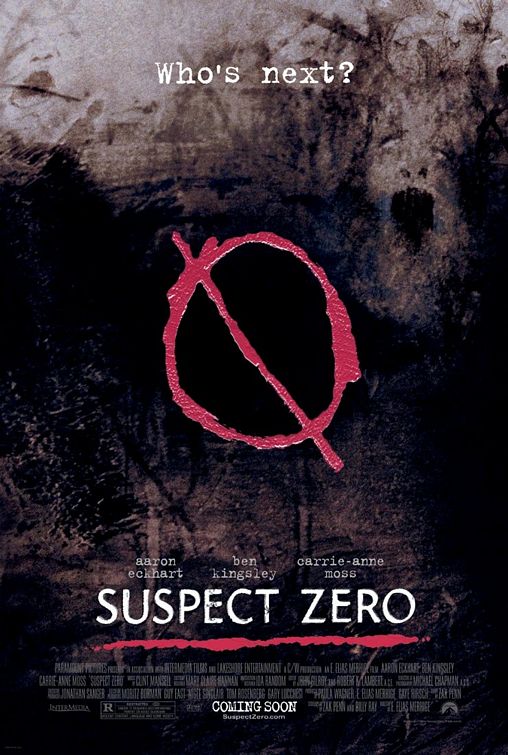 the movie poster: Suspect Zero (2004)