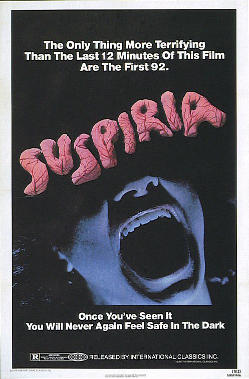 the movie poster: Suspiria (1977)
