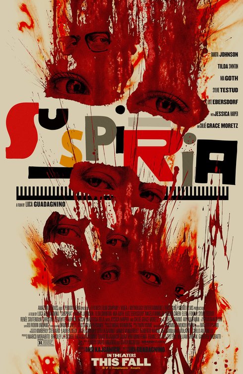 1000 piece jigsaw puzzle for the movie poster: Suspiria (2018) ver13