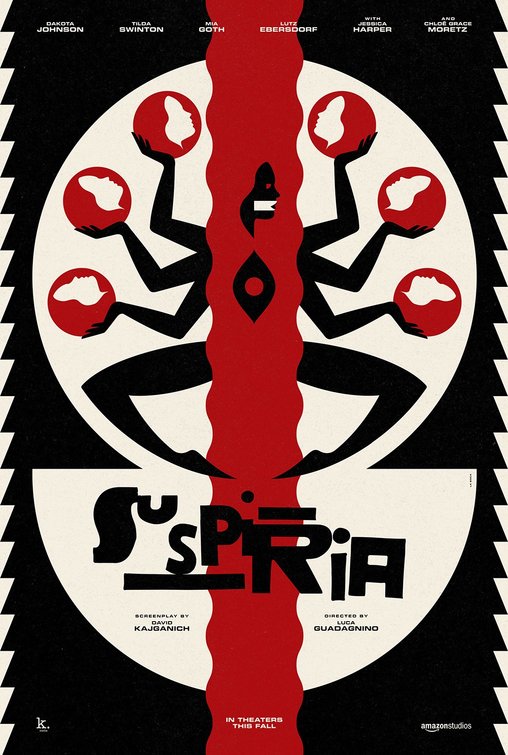 1000 piece jigsaw puzzle for the movie poster: Suspiria (2018) ver23