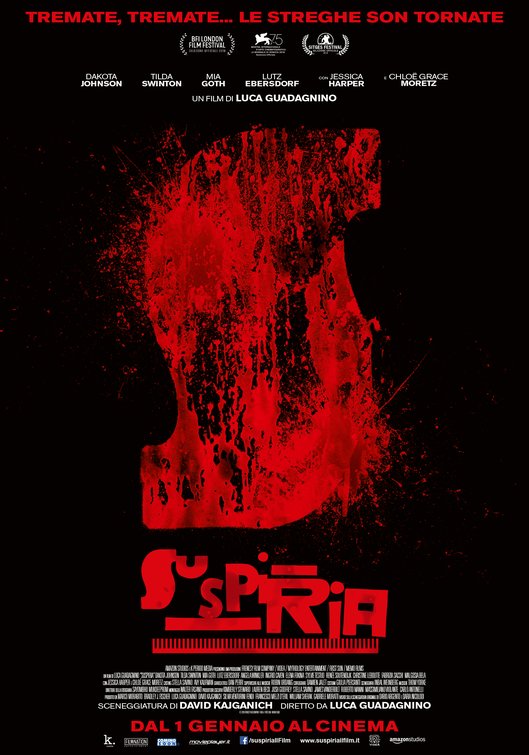 1000 piece jigsaw puzzle for the movie poster: Suspiria (2018) ver30
