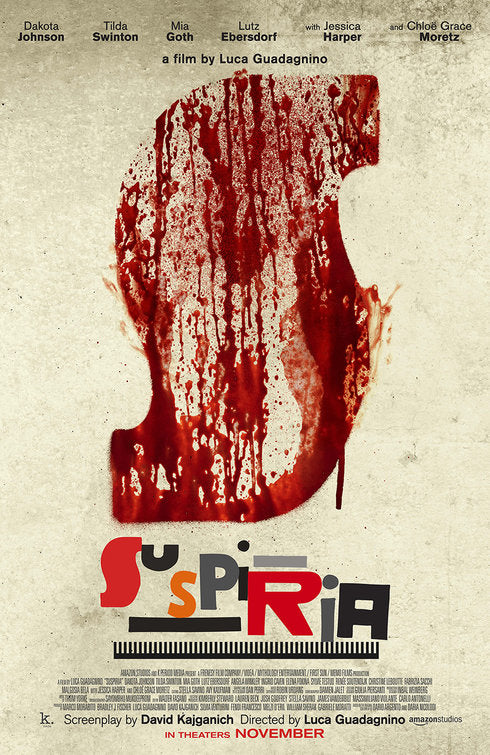 1000 piece jigsaw puzzle for the movie poster: Suspiria (2018) ver6