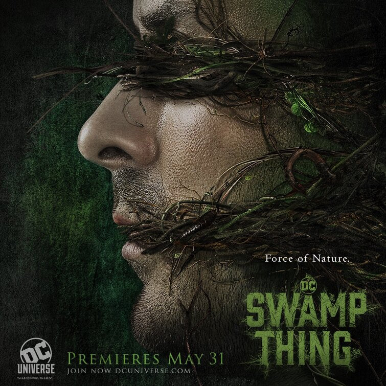 1000 piece jigsaw puzzle for tv poster: Swamp Thing, ver2